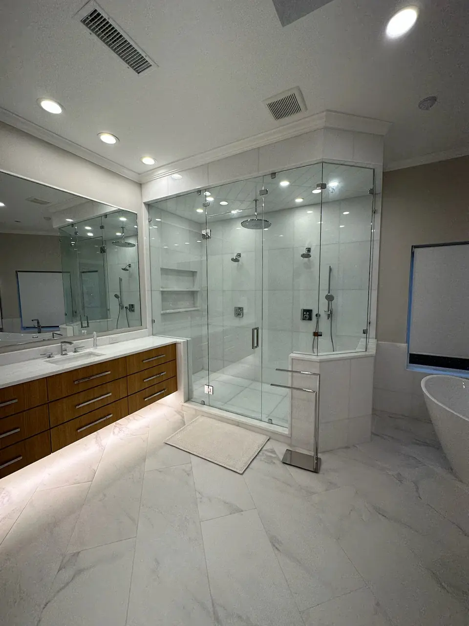 Bathroom renovation in Plano