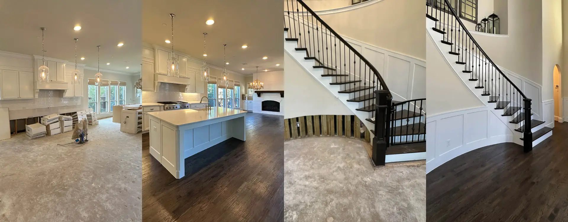 Transformation of Water Damage Restoration Plano by Home Platinum Services.