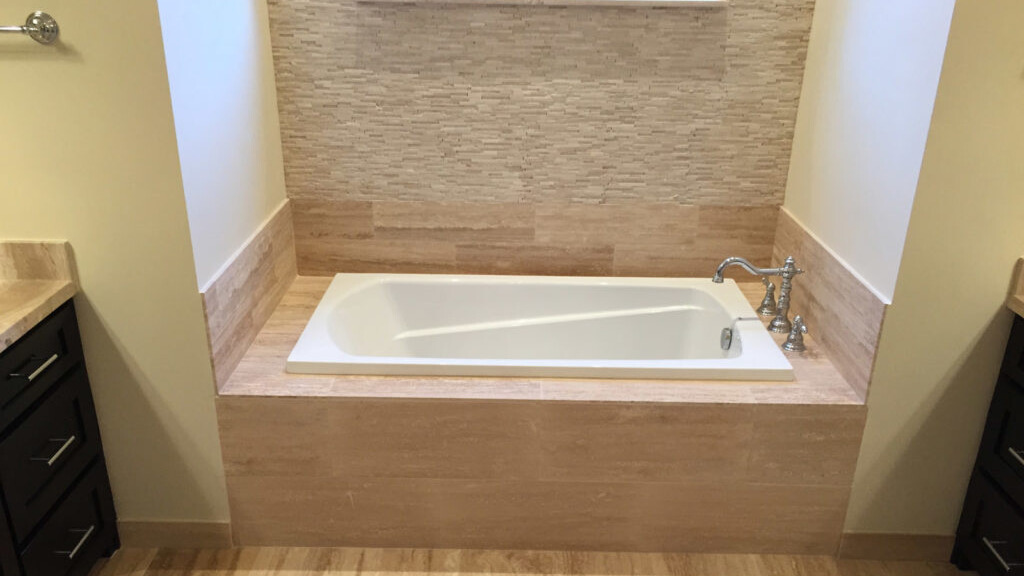 Transformation of bathroom for royalty remodel by Home Platinum Services.