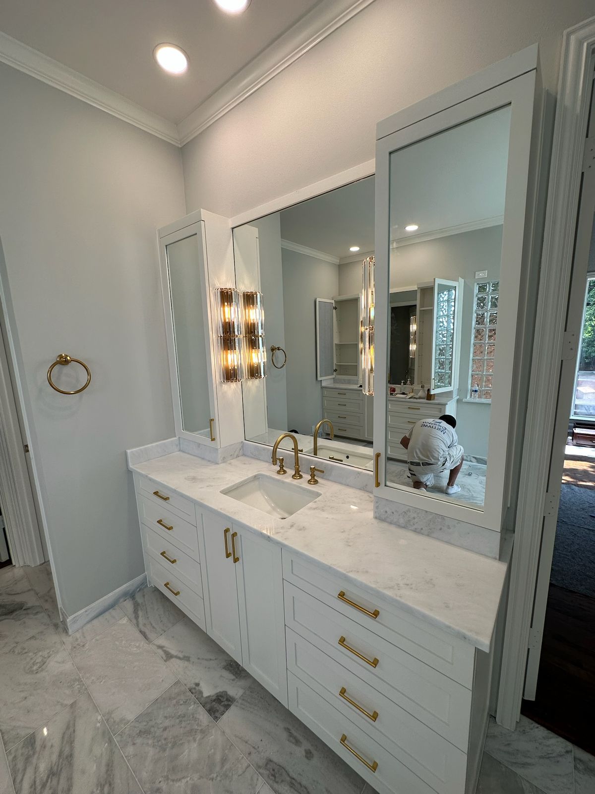 West Plano Bathroom Project 7
